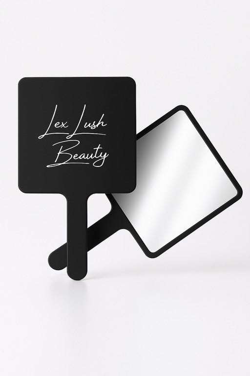Black Handheld Mirrors