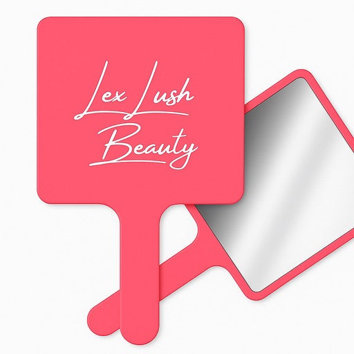 Pink Handheld Mirrors